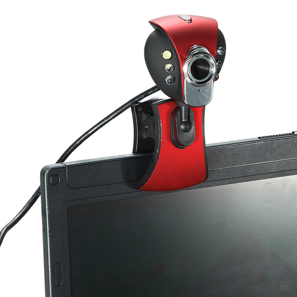 USB 50M 6 LED Night Vision Webcam Camera Webcams With Mic PC Laptop 10